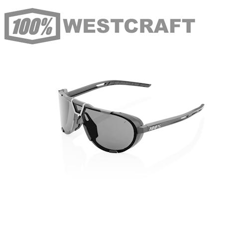 100% ワンハンドレッド サングラス WESTCRAFT Matte Black Smoke Lens
