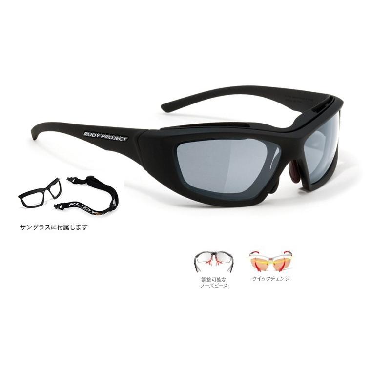 (RUDY PROJECT/ルディプロジェクト)サングラス GUARDYAN　ガーディアン レギュラーモデル(マットブラックフレーム/スモークブラックレンズ)(10266円)