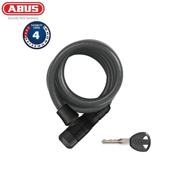 ABUS アバス アブス ケーブルロック BOOSTER 6512/180 BLACK 自転車 鍵 ロック ロードバイク カギ ab2202