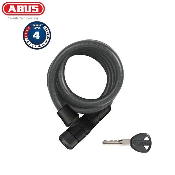 ABUS アバス アブス ケーブルロック BOOSTER 6512/180 BLACK 自転車 鍵 ロック ロードバイク カギ｜cebs-sports