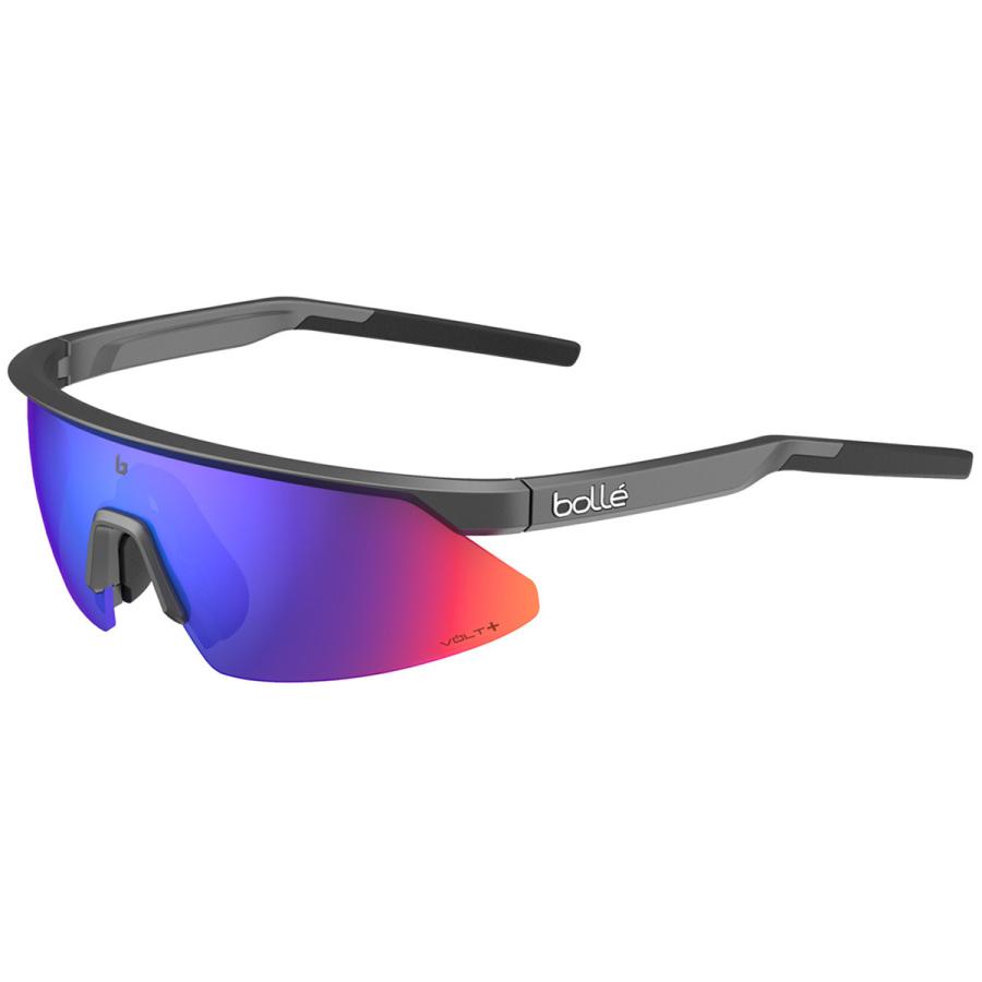 bolle ボレー BS032003 MICRO EDGE サングラス Titan Matte Volt+ Ultraviolet 2023 スポーツサングラス 自転車_1