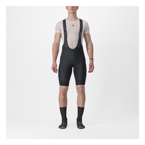 CASTELLI カステリ UNLIMITED CARGO BIBSHORT BLACK 4523020-010 メンズ 男 ビブパンツ 自転車用｜cebs-sports｜02