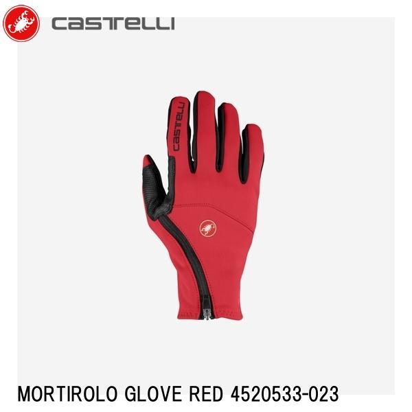 Castelli（カステリ） MORTIROLO GLOVE RED 4520533-023 サイクル