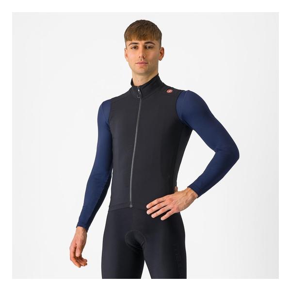 CASTELLI カステリ ESPRESSO VEST LIGHT BLACK 4524509-085 サイクルジャージの画像