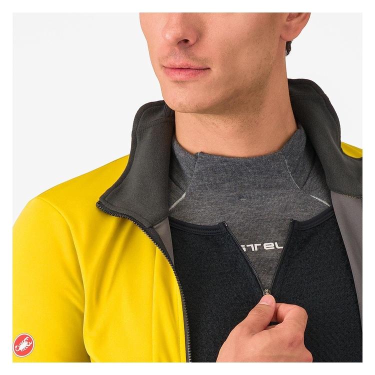 CASTELLI カステリ アルファ ジャケットL/サイクルジャケット自転車 Castelli（カステリ） ALPHA 150 JACKET MANGO MOJITO/BLACK 4525502