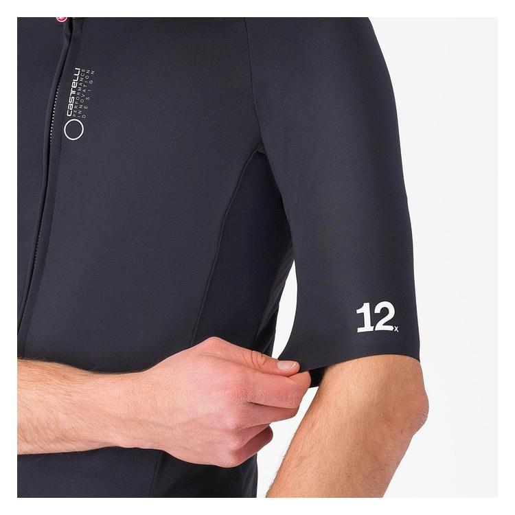 Castelli（カステリ） DO.DI.CI. SHORT SLEEVE JACKET LIGHT BLACK