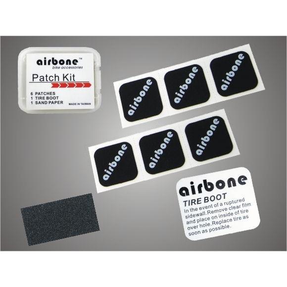 Airbone パンク修理キット　１個販売 パンク修理用チューブパッチ エアボーン Patch Kit AIR BONE