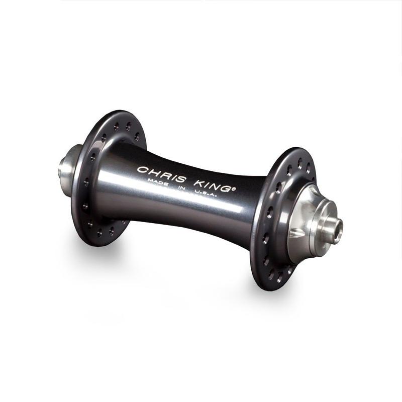 （CHRISKING/クリスキング)（自転車用フロントハブ関連）R45 Road Front Hub　セラミックベアリング　20H Pewter