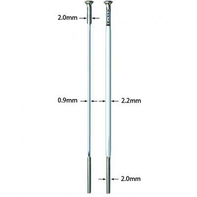サピム/SAPIM)（自転車用スポーク）CX-RAY ストレートプルスポーク 14G