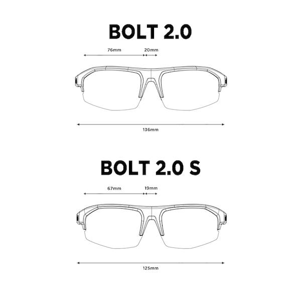 bolle ボレー BS003010 BOLT 2.0 サングラス Black Matte Phantom Brown Red 2022 スポーツサングラス 自転車の画像