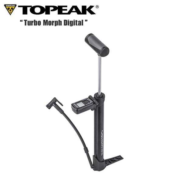 TOPEAK（トピーク） ターボ モーフ デジタル 空気入れ フロアポンプ