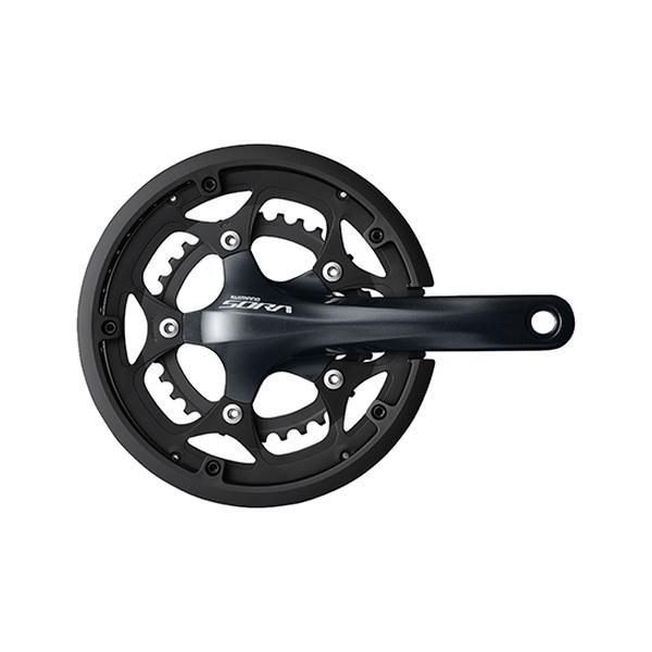 SHIMANO シマノ FC-R3000 50X34T 170mm 9S チェーンガード付 5アームデザイン 自転車 クランクセット｜cebs-sports｜02