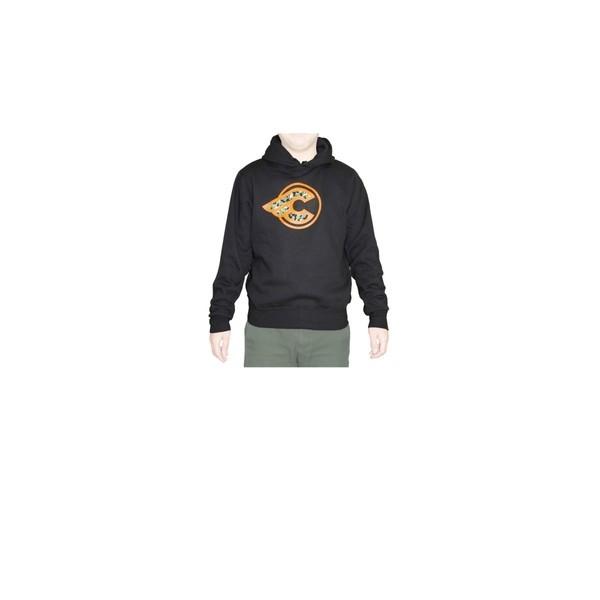 (cinelli/チネリ)CORK CAMO HOODIE BLACK　（コルクリボン カモフラージュ パーカー ブラック）