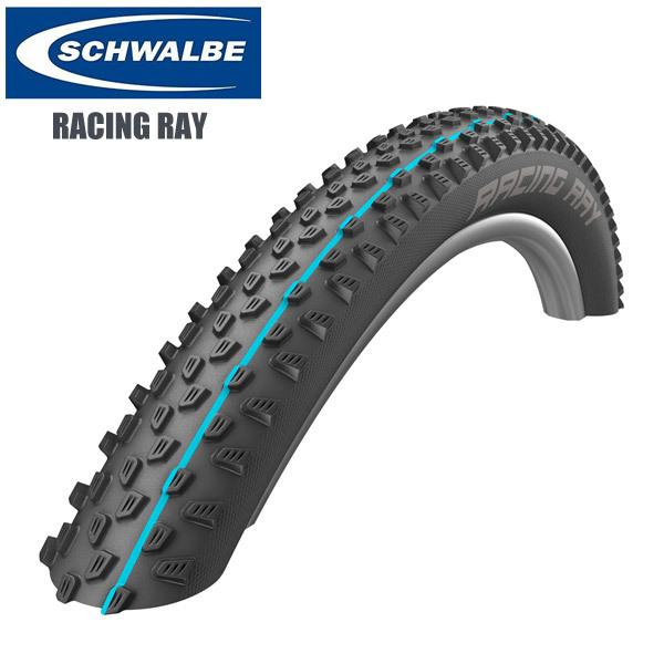 SCHWALBE シュワルベ レーシングレイ ブラック 29x2.25 ロード用チューブレスタイヤ タイヤ 自転車 ロードバイク パーツ