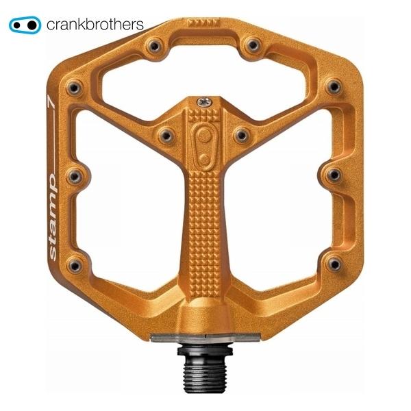 CRANKBROTHERS(クランクブラザーズ) スタンプ7 オレンジ S クランクブラザーズ CrankBrothers ペダル スタンプ7 S リミテッド