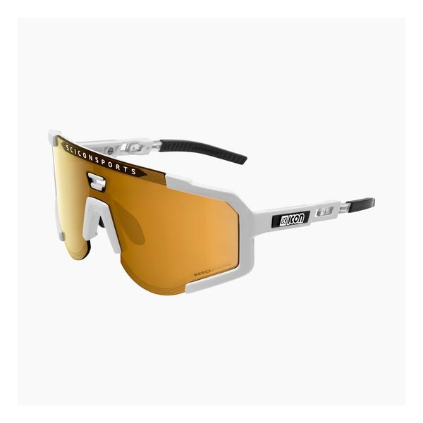 SCICONSPORTS シーコン SCICON SPORTS AEROSCOPE FRAME:White Gloss (LENS:Multimirror Bronze) スポーツサングラス_1