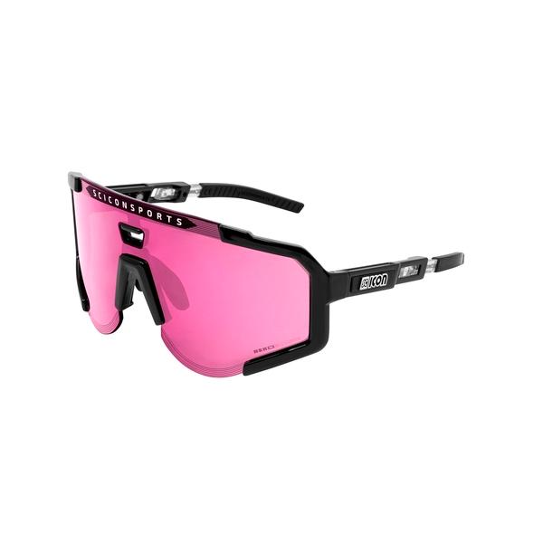 SCICONSPORTS シーコン SCICON SPORTS AEROSCOPE FRAME:Black Gloss (LENS:Pink) スポーツサングラス_1