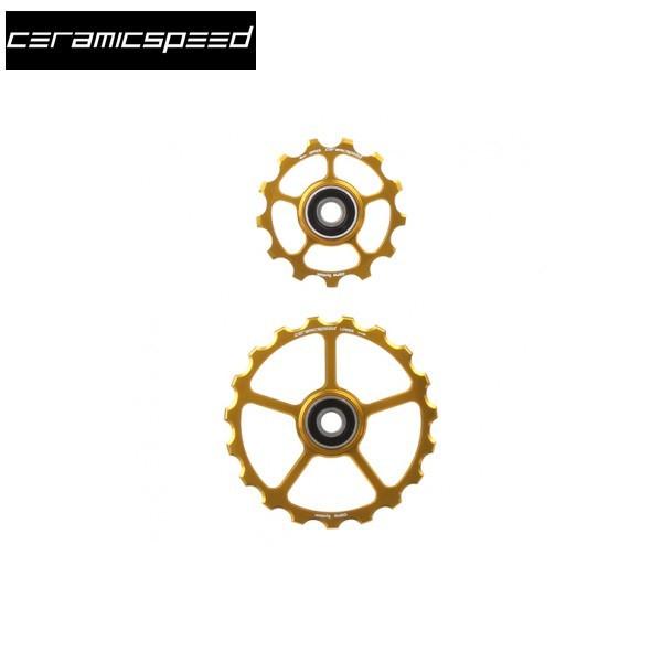 新品本物 セラミックスピード Oversizedプーリー用スペアプーリーキット 1p 13 19t ゴールド プーリー単体 2個 ロード バイク プーリー 自転車 Ceramicspeed 100 本物保証 Www Technet 21 Org