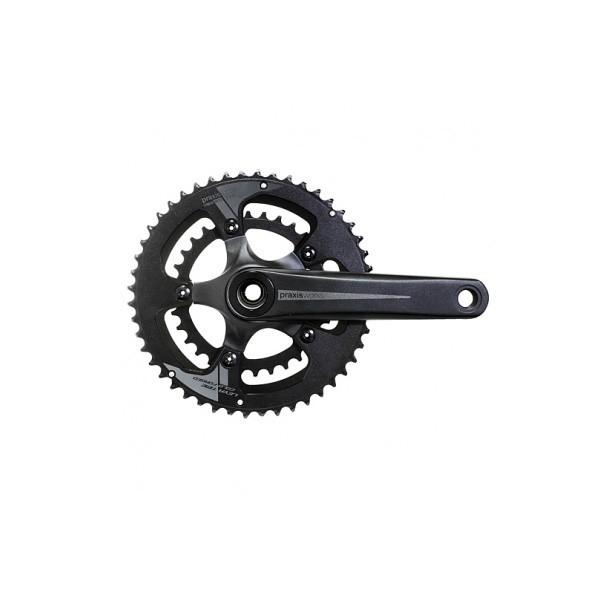 クランクセット 30t ブラック 170mm praxisworks プラクシスワークス ZAYANTE(ザヤンテ) クランク M30 ROAD