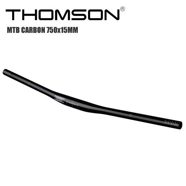 THOMSON トムソン MTB CARBON RISERBAR 750x15MM MTB カーボン ライザーバー ハンドルバー 自転車