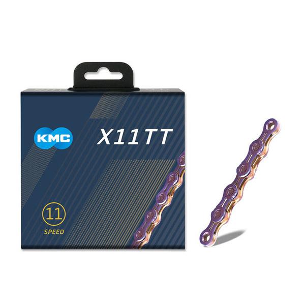 KMC X11TT Neo Chrome 118L チェーン　新品未使用 KMC/ケーエムシー チェーン X11 TT NEO CHROME(ネオクローム) 自転車