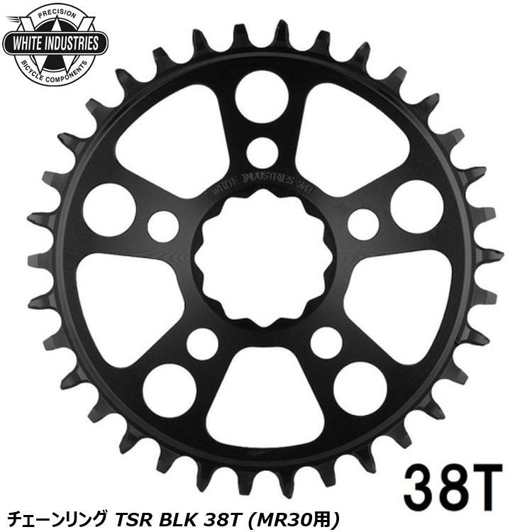パーツ WHITE INDUSTRIES MR30 chainring 38T White Industries [MR30 TSR Chainring / Black] | LORO ONLINE STORE