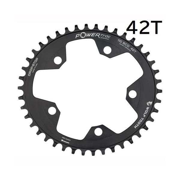 WOLF TOOTH　ウルフトゥース Elliptical 110 BCD 5 Bolt Chainring 42T compatible with SRAM Flattop 自転車 チェーンリング｜cebs-sports｜02
