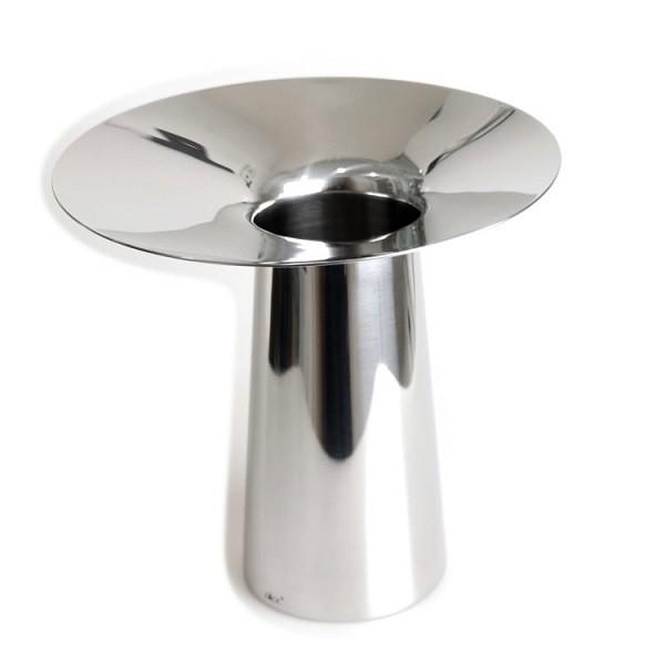 ステンレス フラワーベース　ZACK 30640 PAREGO Vase　花器　一輪挿し