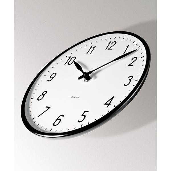 掛け時計 アルネ・ヤコブセン ARNE JACOBSEN  Wall Clock STATION 210mm 　43633｜cecicela｜02