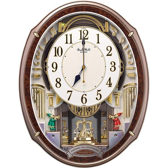 からくり時計 壁掛け時計 スモールワールド アルディ 4MN545RH23