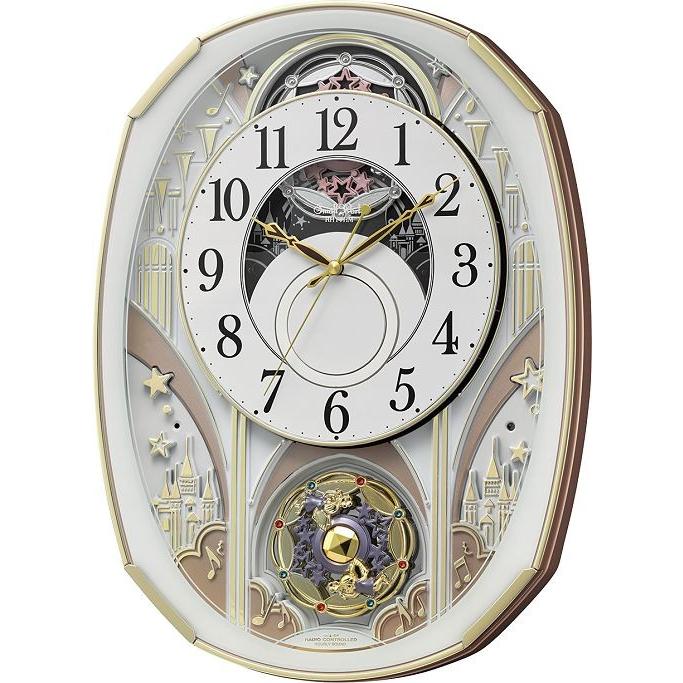 からくり時計 壁掛け時計 スモールワールド ノエルs 4mn551rh03 リズム時計 名入れ 送料無料 ギフト お洒落 掛け時計 4mn551rh03 インテリア雑貨セシセラ ヤフー店 通販 Yahoo ショッピング