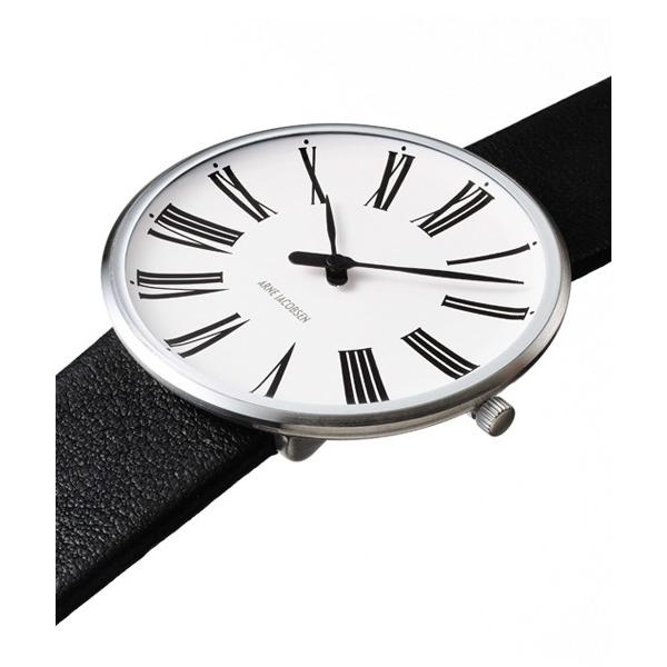 腕時計 アルネ・ヤコブセン ARNE JACOBSEN Roman Watch Leather  30mm　53300-1401｜cecicela｜04