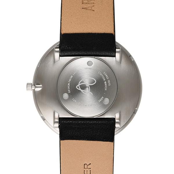 腕時計 アルネ・ヤコブセン ARNE JACOBSEN Roman Watch Leather  34mm　53301-1601｜cecicela｜03