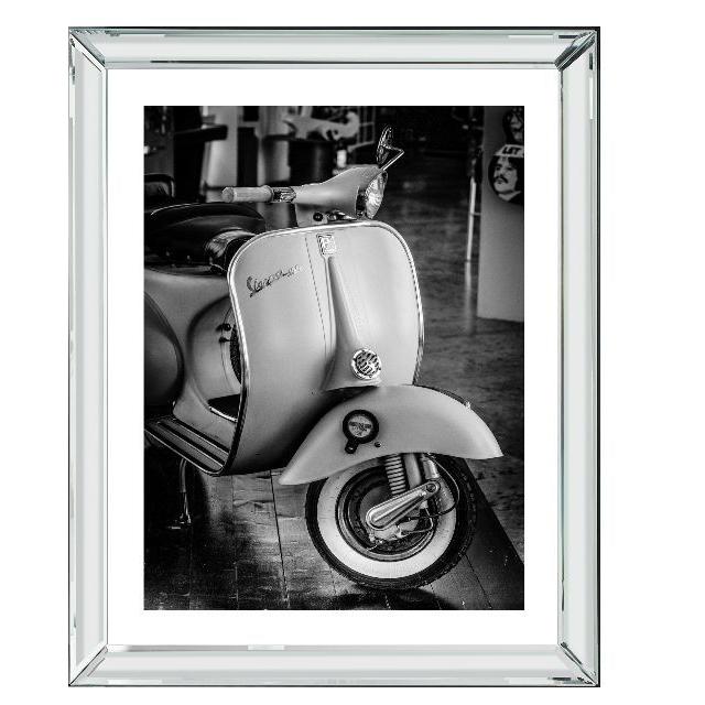 ピクチャーアート　マンハッタンフレーム Vespa　「ベスパ」48cm×58cm　BVL292