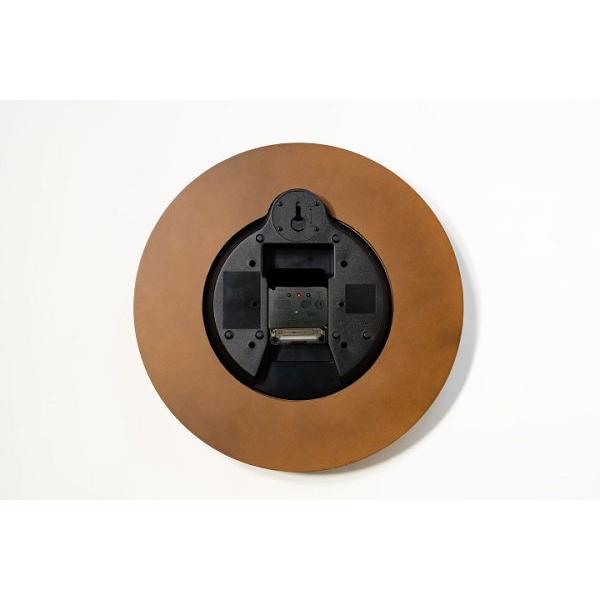 CHAMBRE 掛け時計　ウォルナット　ブラウン PROUD CLOCK シャンブル掛け時計 電波時計 ウォルナット 掛け時計