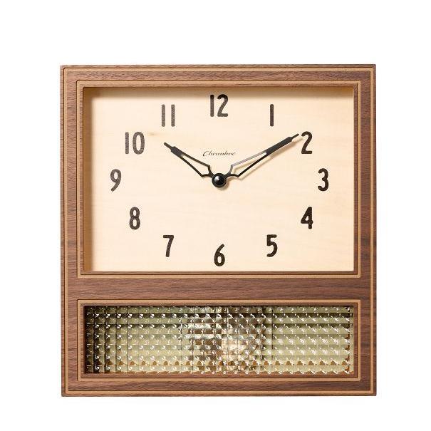 Lemnos CARVED WOOD BIRCH ］特典付 レムノス 掛け時計 カーヴド