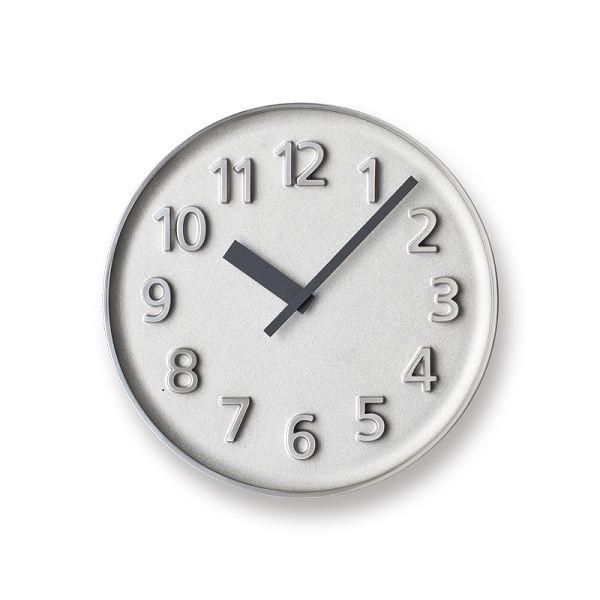 Lemnos　レムノス掛け時計　 KK15-08AL  アルミニウム　Founder Clock　アルミ｜cecicela