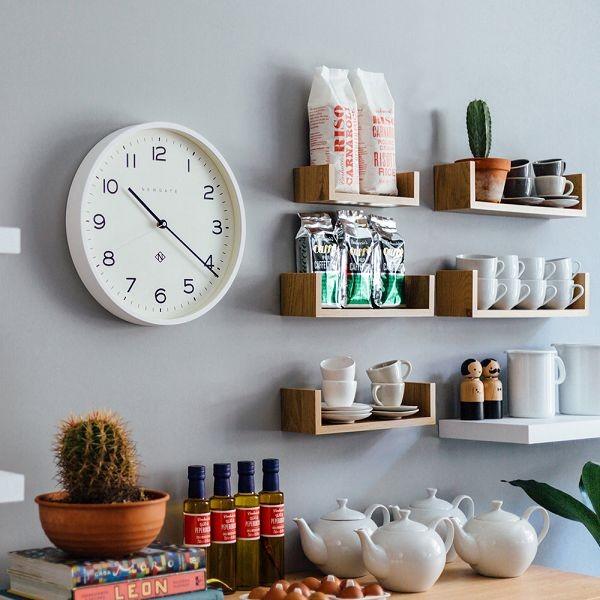 NEW GATEニューゲート掛け時計  Number Three Echo Wall Clock - White NTEWC-PW 送料無料｜cecicela｜04