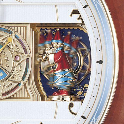 美品　SEIKO 壁掛け　からくり時計　ウエーブシンフォニー　RE555 Amazon｜SEIKO CLOCK (セイコークロック) 掛け時計 ウエーブ