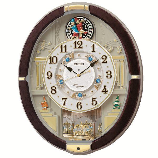 激安の からくり時計 壁掛け時計 ウエーブシンフォニー Re581b セイコー掛け時計 掛け時計 Seiko電波時計 送料無料 ギフト お洒落 名入れ 掛け時計 手数料安い Www Technet 21 Org