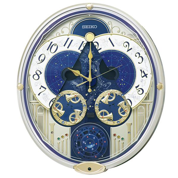 からくり時計 壁掛け時計 ウエーブシンフォニー RE582G セイコー SEIKO
