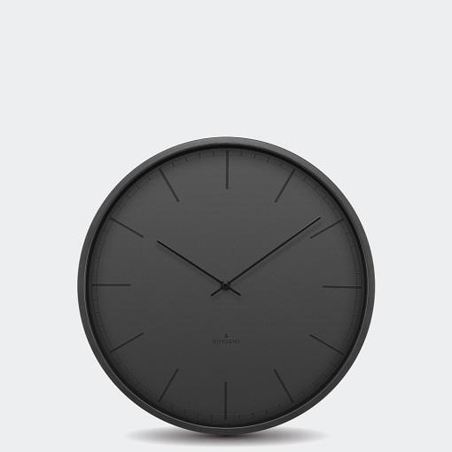ホイヘンス壁掛け時計　HUYGENS CLOCK オランダ　TONE掛け時計　ブラック　 35cm Wall Clock TONE35 【送料無料】