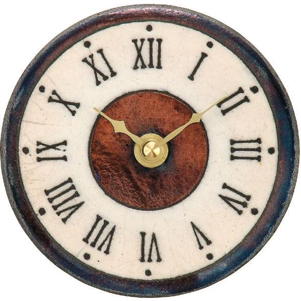 掛け時計　置き時計　アントニオ・ザッカレラ　陶器　ZC154-009　送料無料　お洒落　ギフト　壁掛け時計｜cecicela
