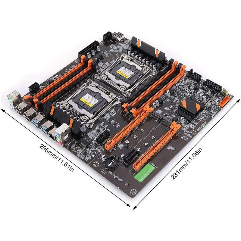 X99デュアル CPU マザーボード ギガビットネットワークカード LGA2011 メインボード LGA2011-V3 DDR4 2666 LGA2011 CPU マザーボード ギガビットネットワークカード メインボード V3 DDR4 1セット