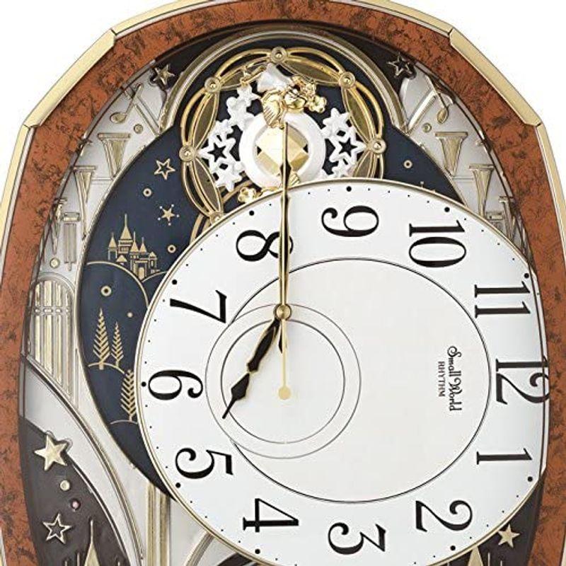 Small World RHYTHM 4MN532RH 電波時計 リズム Amazon.co.jp: リズム(RHYTHM) 掛け時計 電波時計 18曲 メロディ