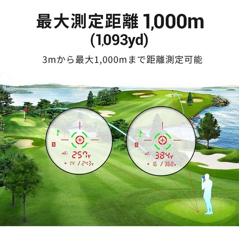 赤緑表示FineCaddie(ファインキャディ) J1000 ホワイト ゴルフ用 レーザー距離計 カラー表示 0.1秒台測定 1，093yd ファインキャディ J1000 ホワイト ゴルフ用 レーザー距離計 カラー表示 1秒台測定 1，093yd