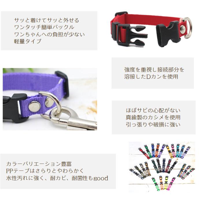 ナイロン首輪　小型犬用1.5cm幅　Ｓ/Ｍ |  | 04