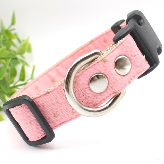 クリスマス(星柄)わんちゃん猫ちゃん用首輪 クリスマス星柄オリジナル犬用首輪2cm幅 : セドルYahoo!店