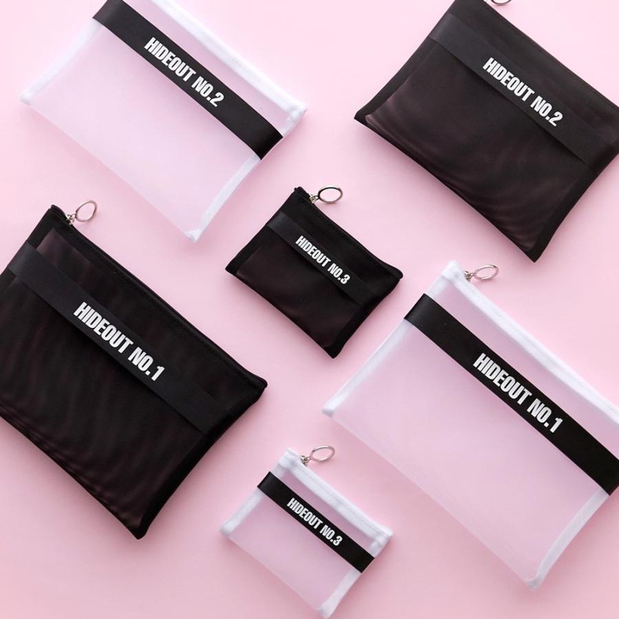 メッシュポーチ Funnymade Hide Out Pouch Set マルチポーチ 小物入れ トラベルポーチ 日用品雑貨 旅行用品 収納 Fnm 076 Ceecloud 通販 Yahoo ショッピング