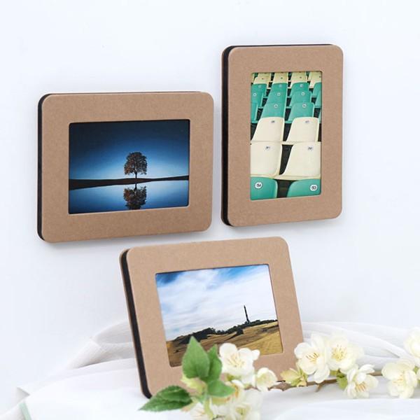 フォトフレーム L判 クラフト紙 紙 写真立て 壁掛け 置き おしゃれ インテリア 北欧 飾り Thehaki Sandwich Photo Frame 3x5 掛け置き兼用 かわいい 横 縦 写真 Tld013 Ceecloud 通販 Yahoo ショッピング